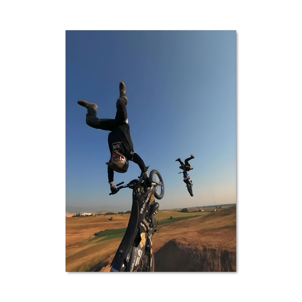 Poster Freestyle Fever – affiche Motocross freestyle